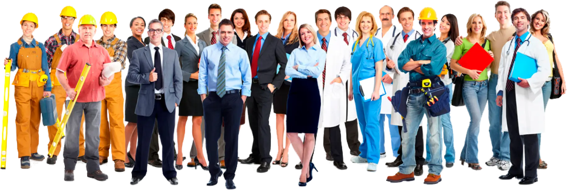 Foto de trabalhadores