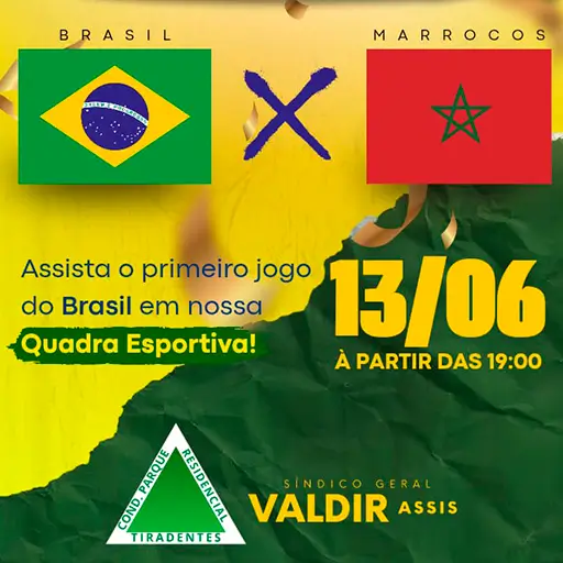 🇧🇷 TIRADENTES NA COPA! ⚽